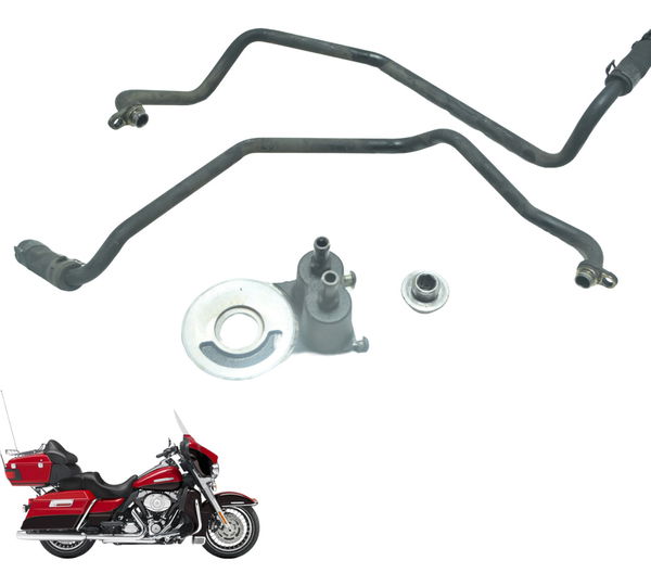 Kit Mangueira Suporte Filtro Ar Harley Electra Touring 08-13