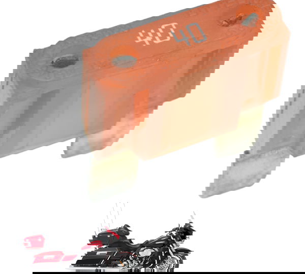 Fusível 40a Harley Electra Touring 08-13 Original 0v