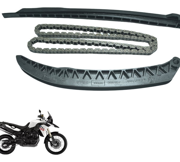 Kit Guia Tensor Corrente Comando Bmw F 800 Gs 13-16 Original