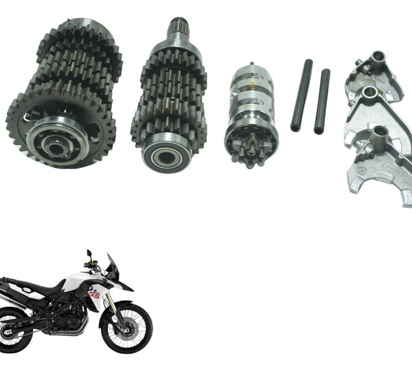 Caixa Marcha Cambio Completa Bmw F 800 Gs 13-16 Original