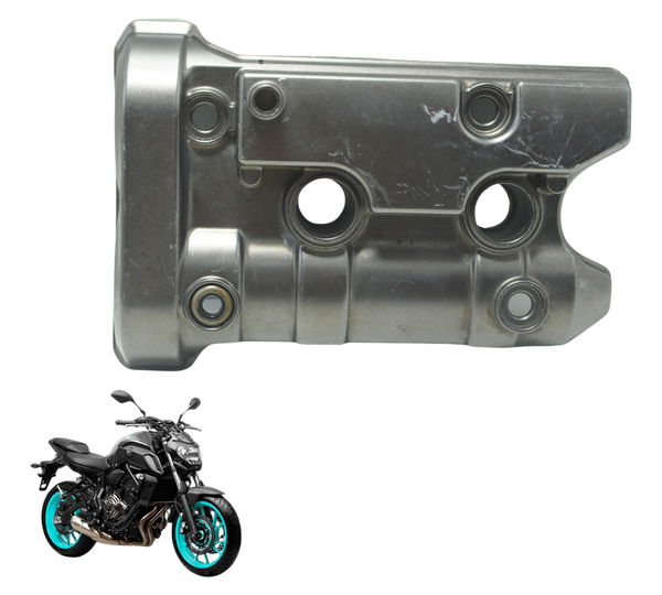 Tampa Cabeçote Yamaha Mt 07 15-24 Original Cinza