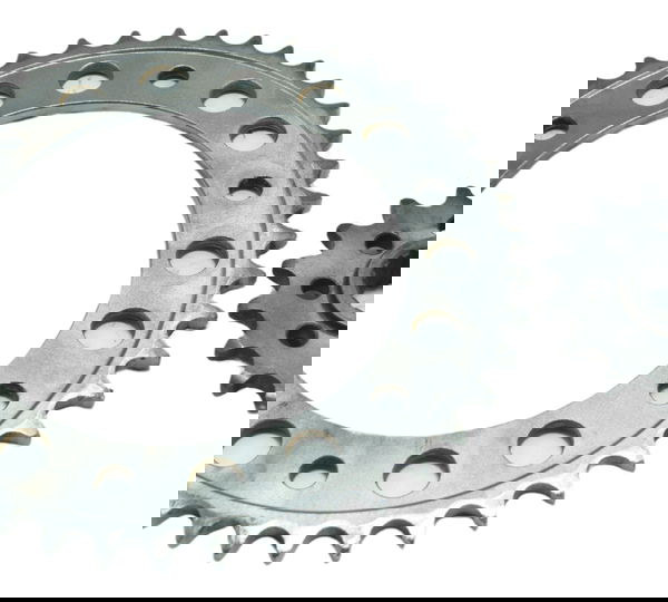 Coroa E Pinhão Bmw F 800 Gs 13-16 Original Cinza