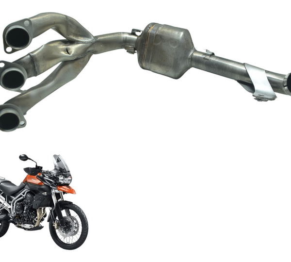 Curva Escape C/ Avaria Triumph Tiger 800 13-14 Original