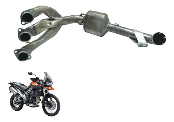 Curva Escape C/ Avaria Triumph Tiger 800 13-14 Original