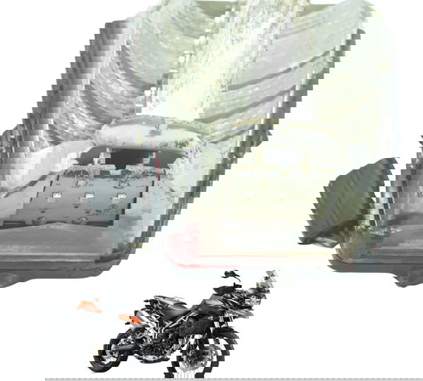 Lanterna Traseira C/ Avaria Triumph Tiger 800 13-14 Original Ambos Lados