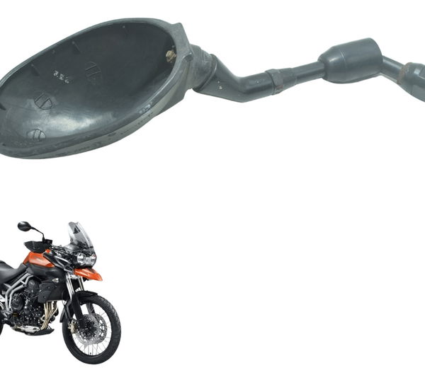 Carcaça Espelho Retrovisor Esq Triumph Tiger 800 13-14 Orig