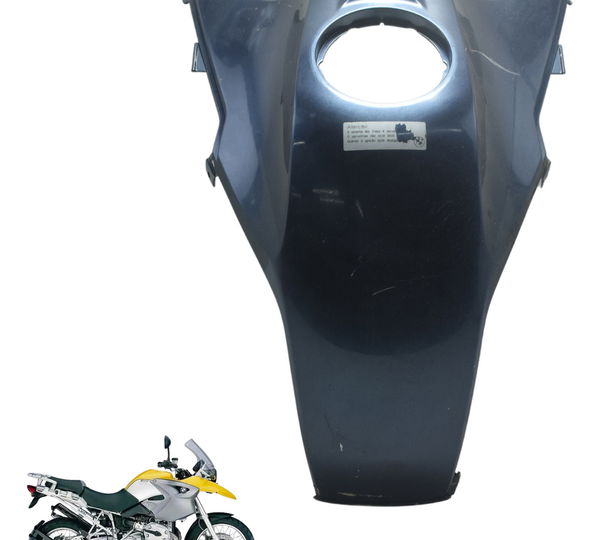 Carenagem Central Tanque C/ Avaria Bmw R 1200 Gs R1200 04-07 Preto