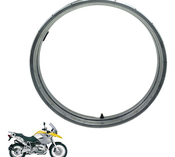 Aro Roda Dianteira C/ Avaria Bmw R 1200 Gs R1200 04-07 Orig