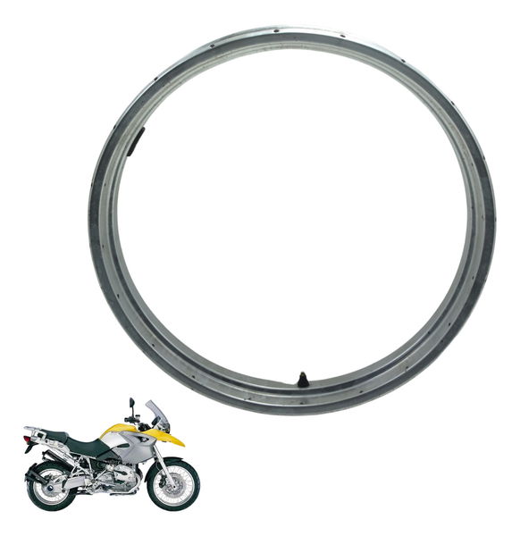 Aro Roda Dianteira C/ Avaria Bmw R 1200 Gs R1200 04-07 Orig