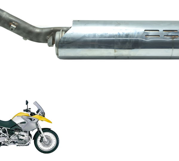 Ponteira Escape Bmw R 1200 Gs R1200 04-07 Original