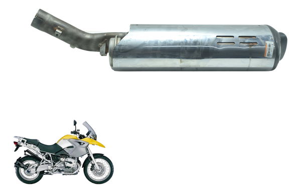Ponteira Escape Bmw R 1200 Gs R1200 04-07 Original
