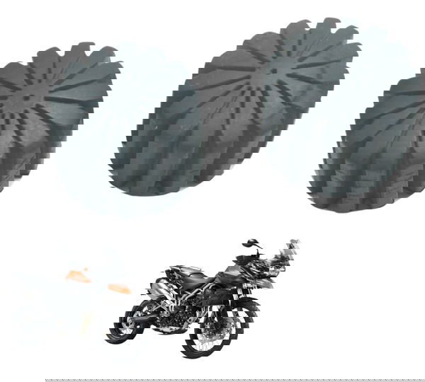 Par Borracha Tanque Triumph Tiger 800 13-14 Original