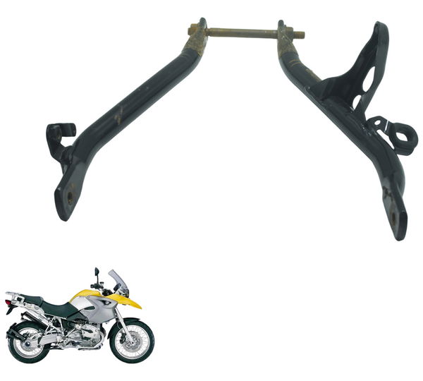 Suporte Frontal Chassi Bmw R 1200 Gs R1200 04-07 Original Preto
