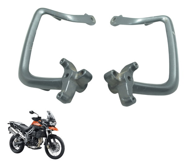 Par Alça Traseira Triumph Tiger 800 13-14 Original Cinza