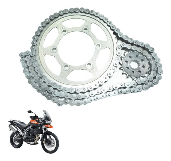 Kit Relação Gold Triumph Tiger 800 13-14