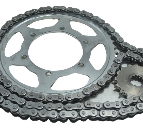 Kit Relação Rk Triumph Tiger 800 13-14 Prateado