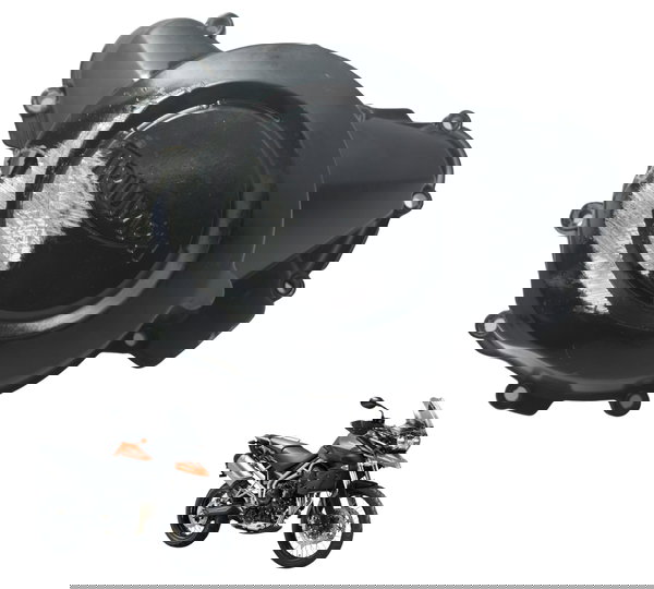 Tampa Estator C/ Avaria Triumph Tiger 800 13-14 Original Preto