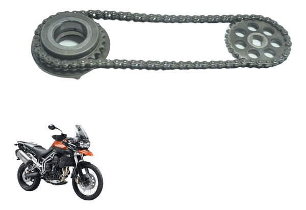 Engrenagem Corrente Bomba Óleo Triumph Tiger 800 13-14 Orig