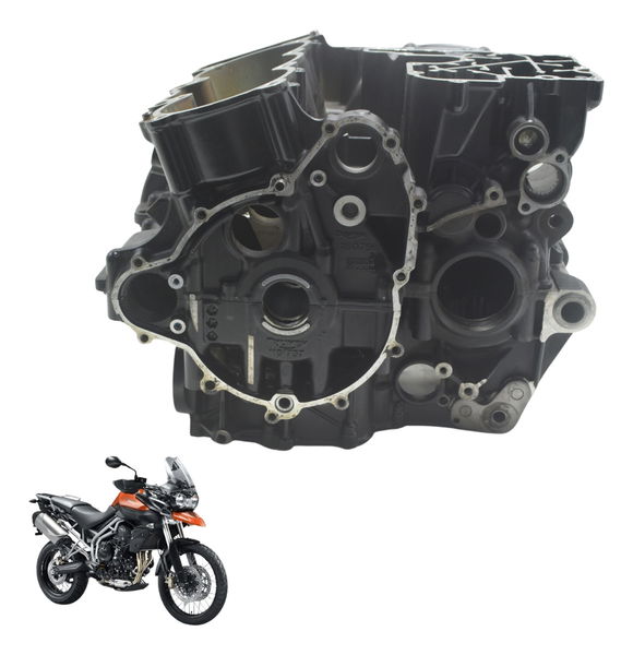 Carcaça Bloco Motor Nfe Baixa Triumph Tiger 800 13-14 Orig