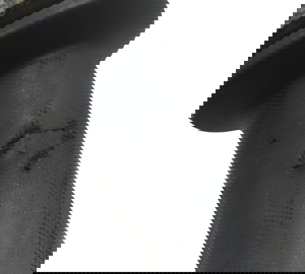 Manopla Direita C/detalhes Bmw R 1200 Gs R1200 04-07 Orig Preto