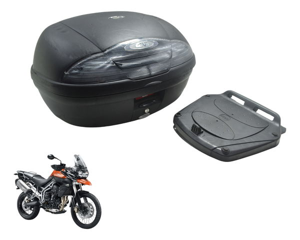 Jogo Baú Givi C/ Detalhes Triumph Tiger 800 13-14