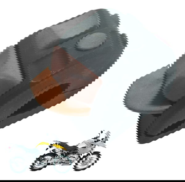 Chave Punho Luz Bmw R 1200 Gs R1200 04-07 Original