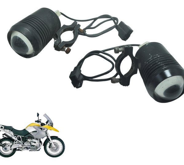 Par Farol Auxiliar Milha Paralelo Bmw R 1200 Gs R1200 04-07