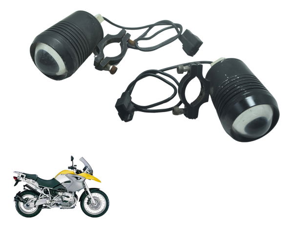 Par Farol Auxiliar Milha Paralelo Bmw R 1200 Gs R1200 04-07