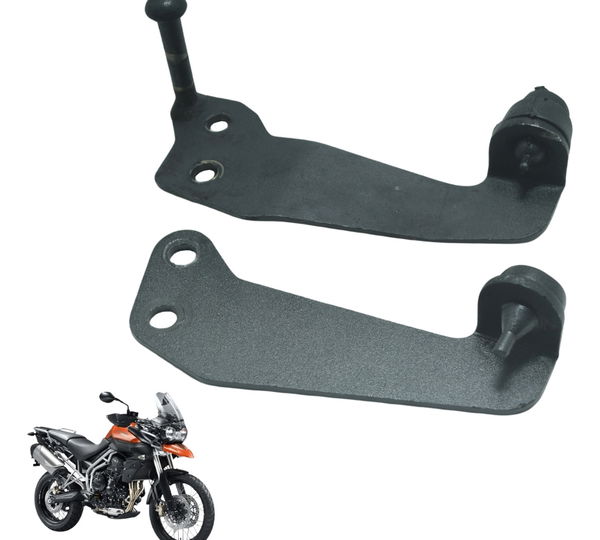 Par Suporte Cavalete Triumph Tiger 800 13-14 Original Preto