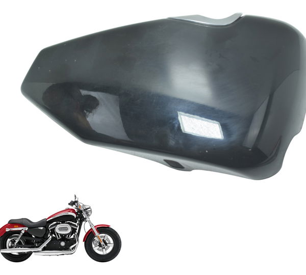 Carenagem Lateral Direita Harley Xl 1200 2013 Original Preto