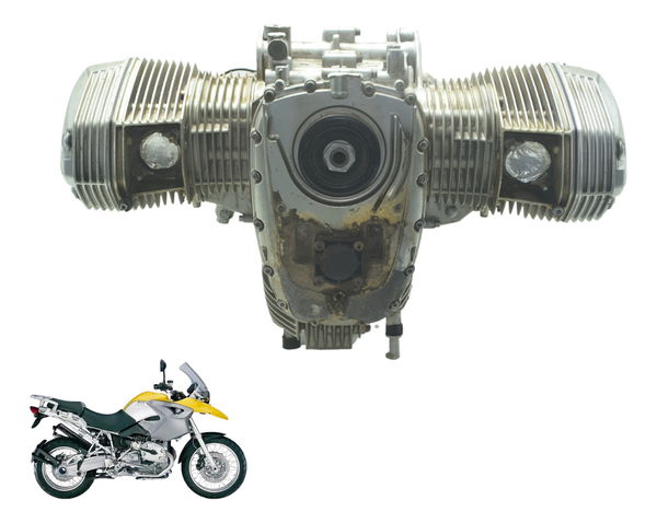 Motor Completo Base Troca Nfe Bmw R 1200 Gs R1200 04-07 Orig