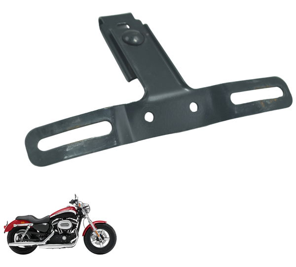 Suporte Placa C/ Detalhes Harley Xl 1200 2013 Original