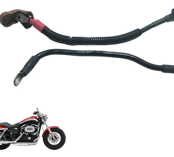 Cabo Bateria +/- Harley Xl 1200 2013 Original