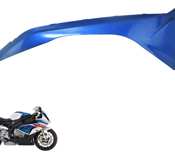 Carenagem Lateral Esq C/ Avaria Bmw S 1000 Rr 15-19 Original Azul
