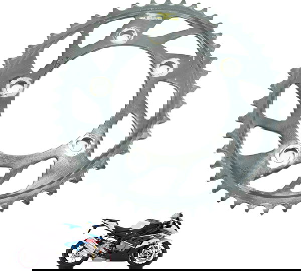 Coroa 42 Dentes Durag Bmw S 1000 Rr 15-19 Preto