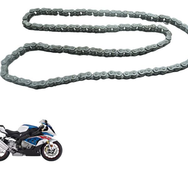 Corrente Transmissão C/ Dentes Bmw S 1000 Rr 15-19 Original Prateado