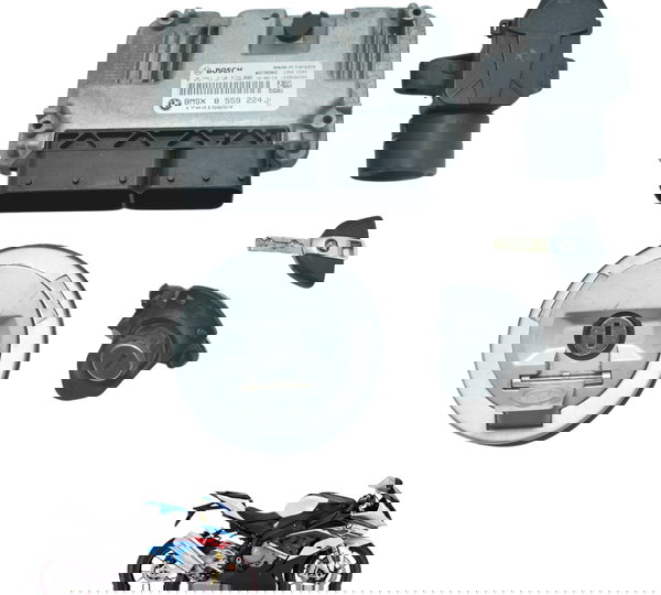 Kit Chave Ignição Code Bmw S 1000 Rr 15-19 Original