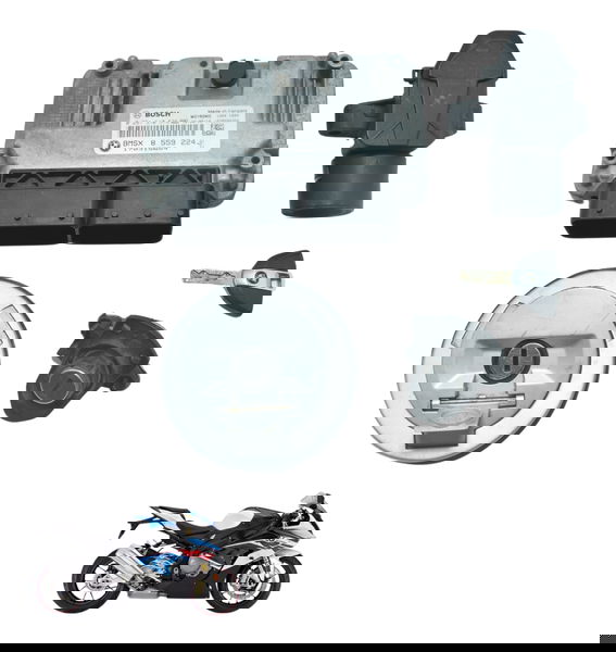 Kit Chave Ignição Code Bmw S 1000 Rr 15-19 Original