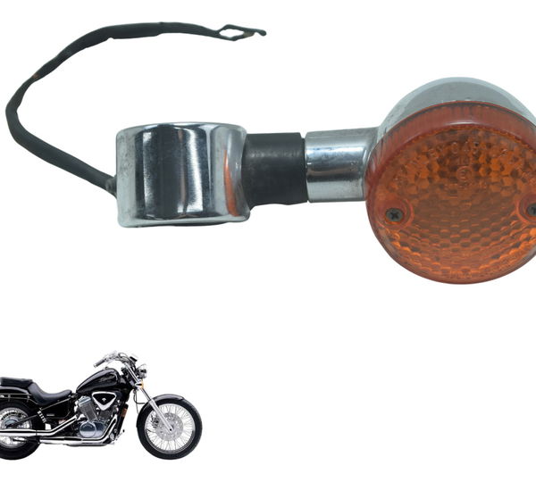Pisca Dianteiro Esquerdo Honda Vt Shadow 600 C 95-05 Orig
