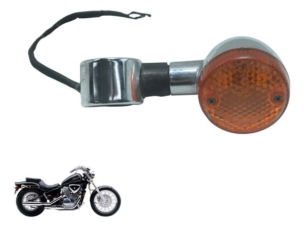 Pisca Dianteiro Esquerdo Honda Vt Shadow 600 C 95-05 Orig
