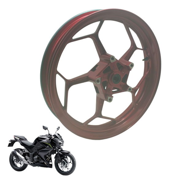 Roda Dianteira Kawasaki Z 300 13-18 Original