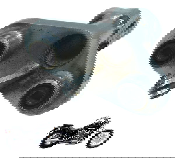 Suporte Pedaleira Direita Honda Vt Shadow 600 C 95-05 Orig