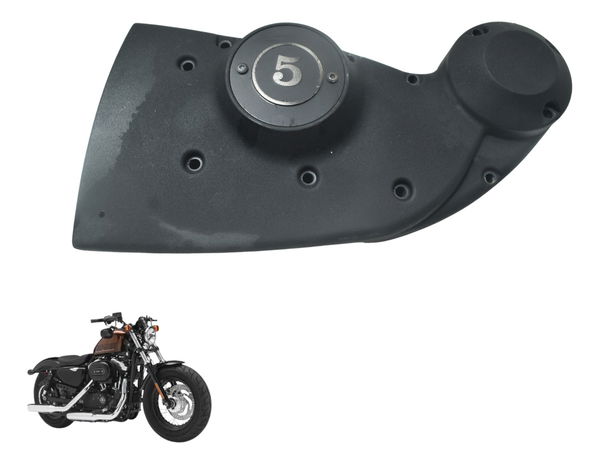 Tampa Motor Direita Harley Xl 1200 X Forty Eight Original
