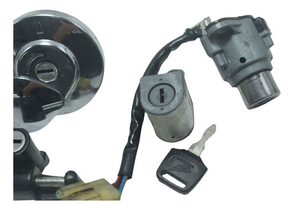 Kit Chave Ignição Honda Vt Shadow 600 C 95-05 Original