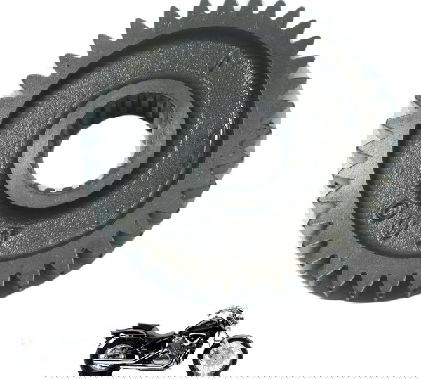 Engrenagem Motor Honda Vt Shadow 600 C 95-05 Original