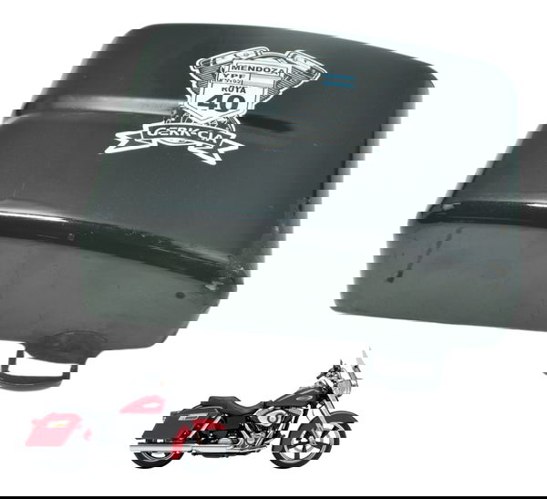 Tampa Lateral Esquerda Harley Dyna Switchback Fld Original