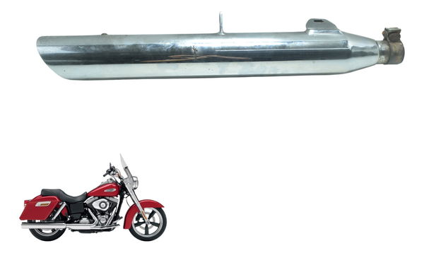 Ponteira Escape C/ Detalhes Harley Dyna Switchback Fld Orig