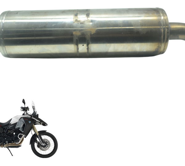 Ponteira Escape C/ Detalhes Bmw F 800 Gs Adv 13-16 Original