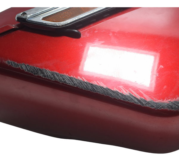 Alforge Esquerdo C/ Detalhes Harley Dyna Switchback Fld Orig Vermelho