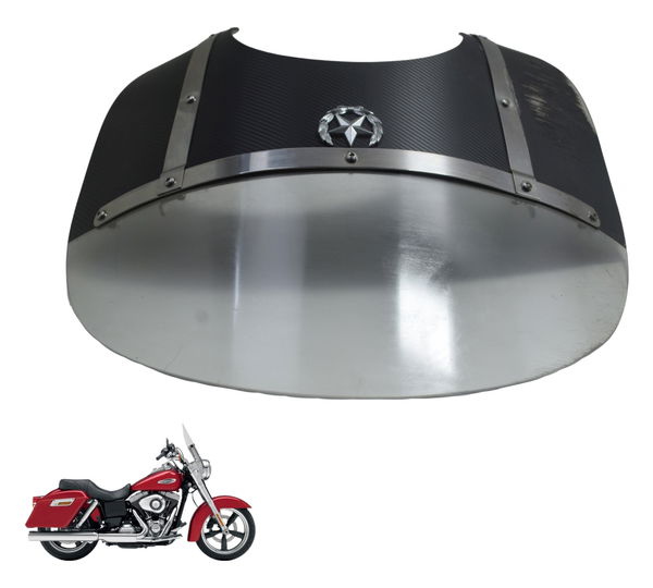 Parabrisa Bolha C/ Det Harley Dyna Switchback Fld Original